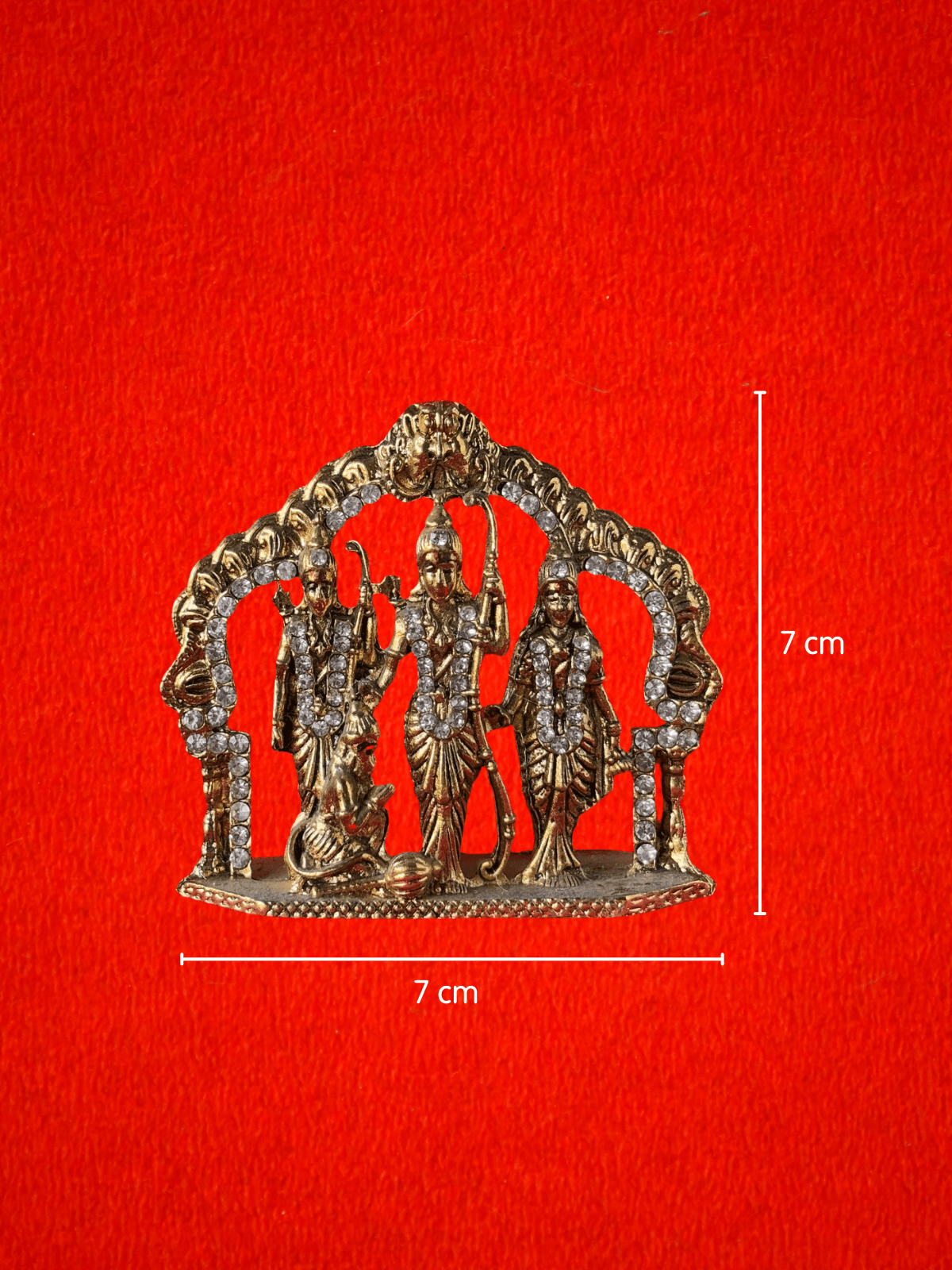 Shri Ram Darbar Divine Jewel Idol – Car Dashboard / Office / Home