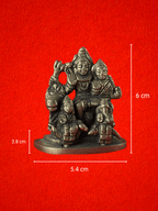 Shiv Parivar Brass Idol - 2.36 inch | 215 gm