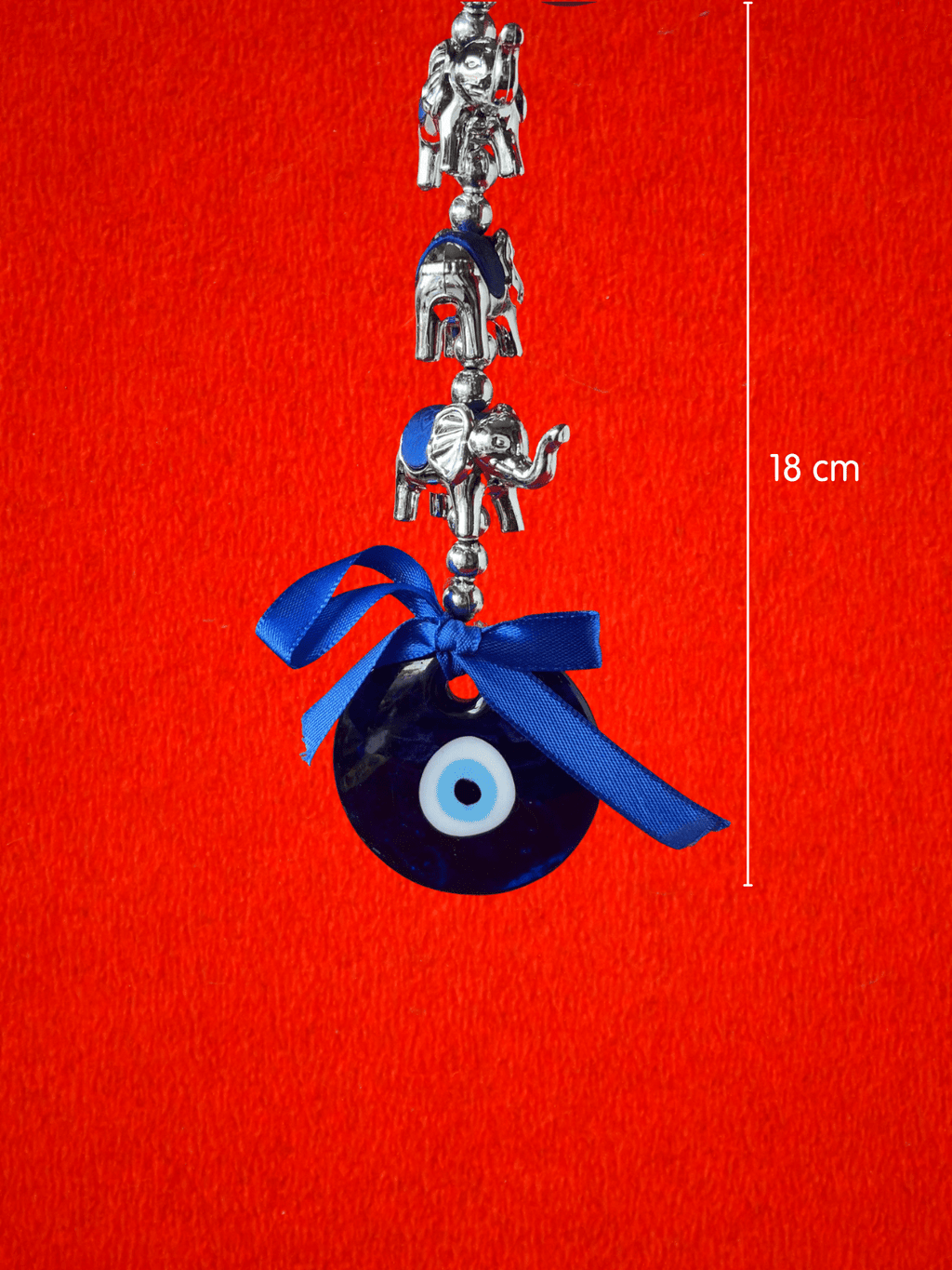 Elephant Evil Eye Wall Hanging (Nazar Battu)