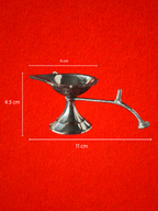Pure Brass Aarti Chonch Diya with Handle