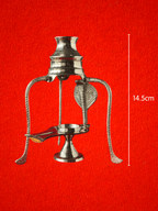 Brass Shivlinga Stand – Complete Setup for Home Temple