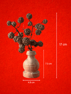 Rudraksha Tree on Wooden Base