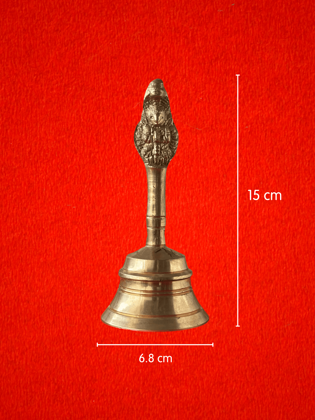 Pure Brass Garuda Sheshnag Ghanti | Pooja Bell