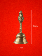 Pure Brass Garuda Sheshnag Ghanti | Pooja Bell