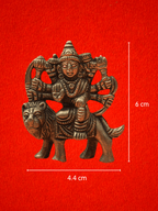 Miniature Maa Durga Brass Murti - 2.36 inch | 100 gm