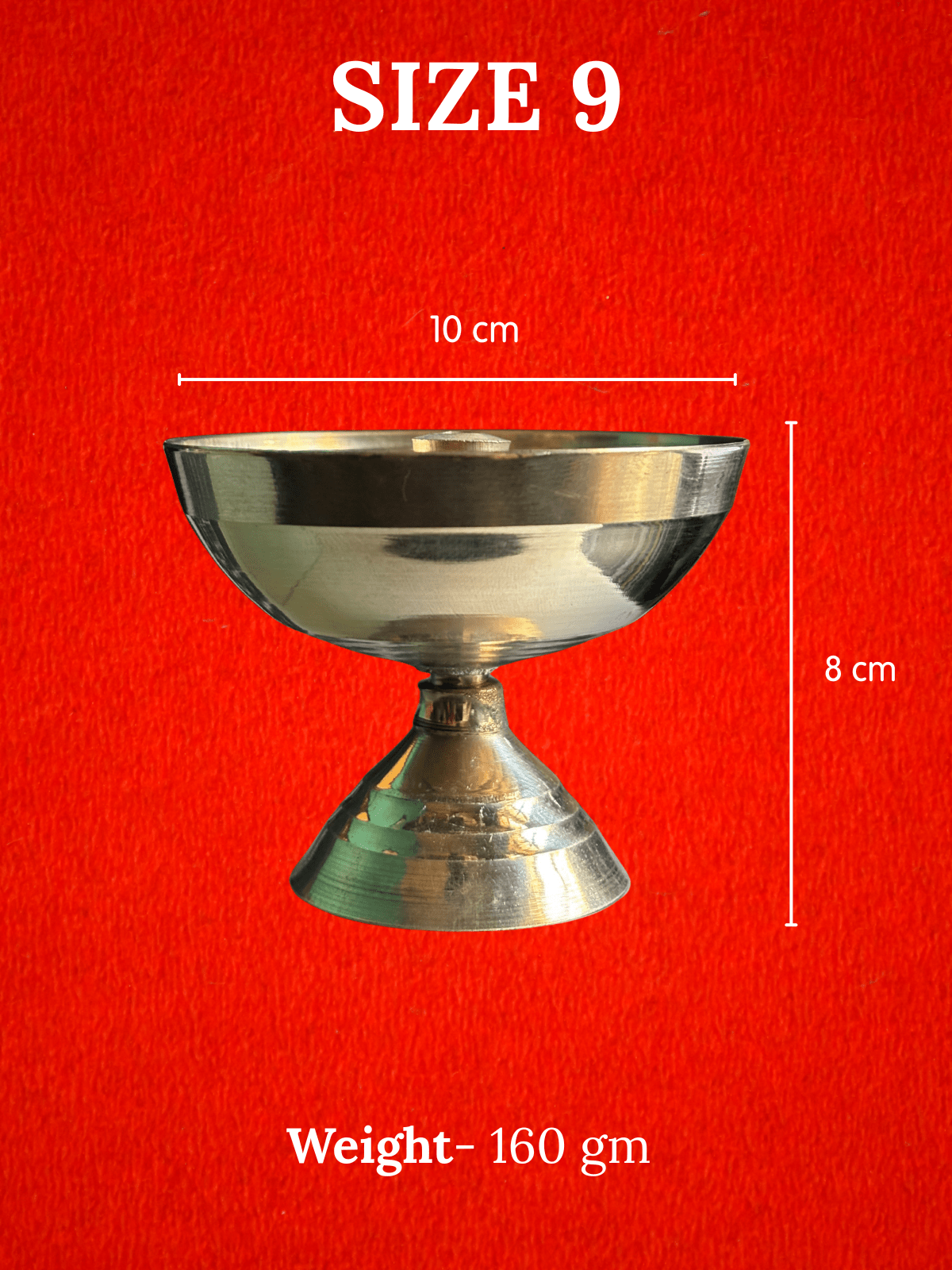 Pure Brass Akhand Payali Diya