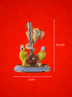Shri Ganesha with Veena – Car Dashboard / Office / Home
