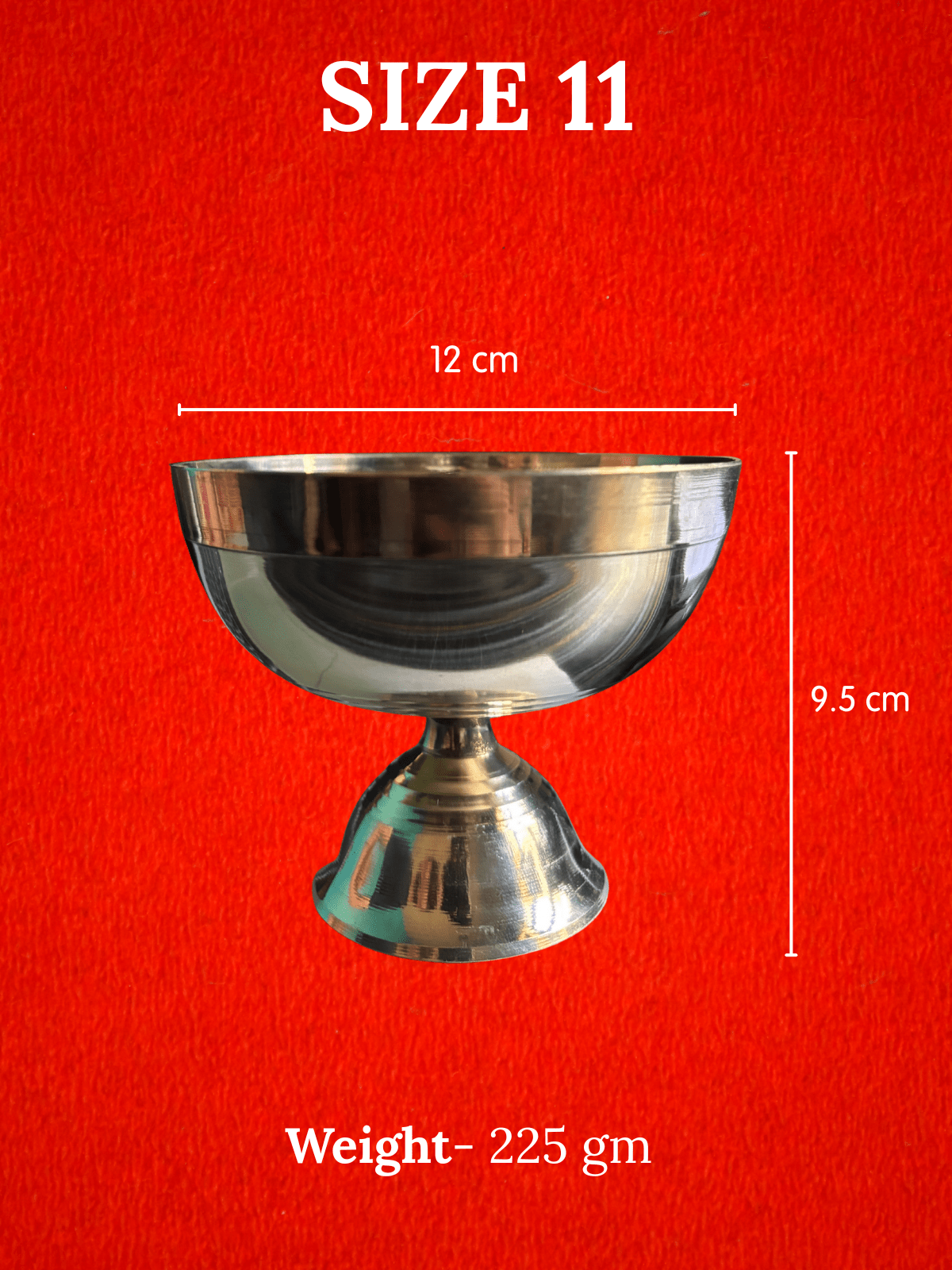 Pure Brass Akhand Payali Diya