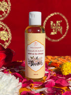 100ml Chameli Oil bottle for Hanuman Ji puja, front view