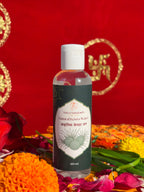 100ml devotional Kewra Water bottle front view with red background