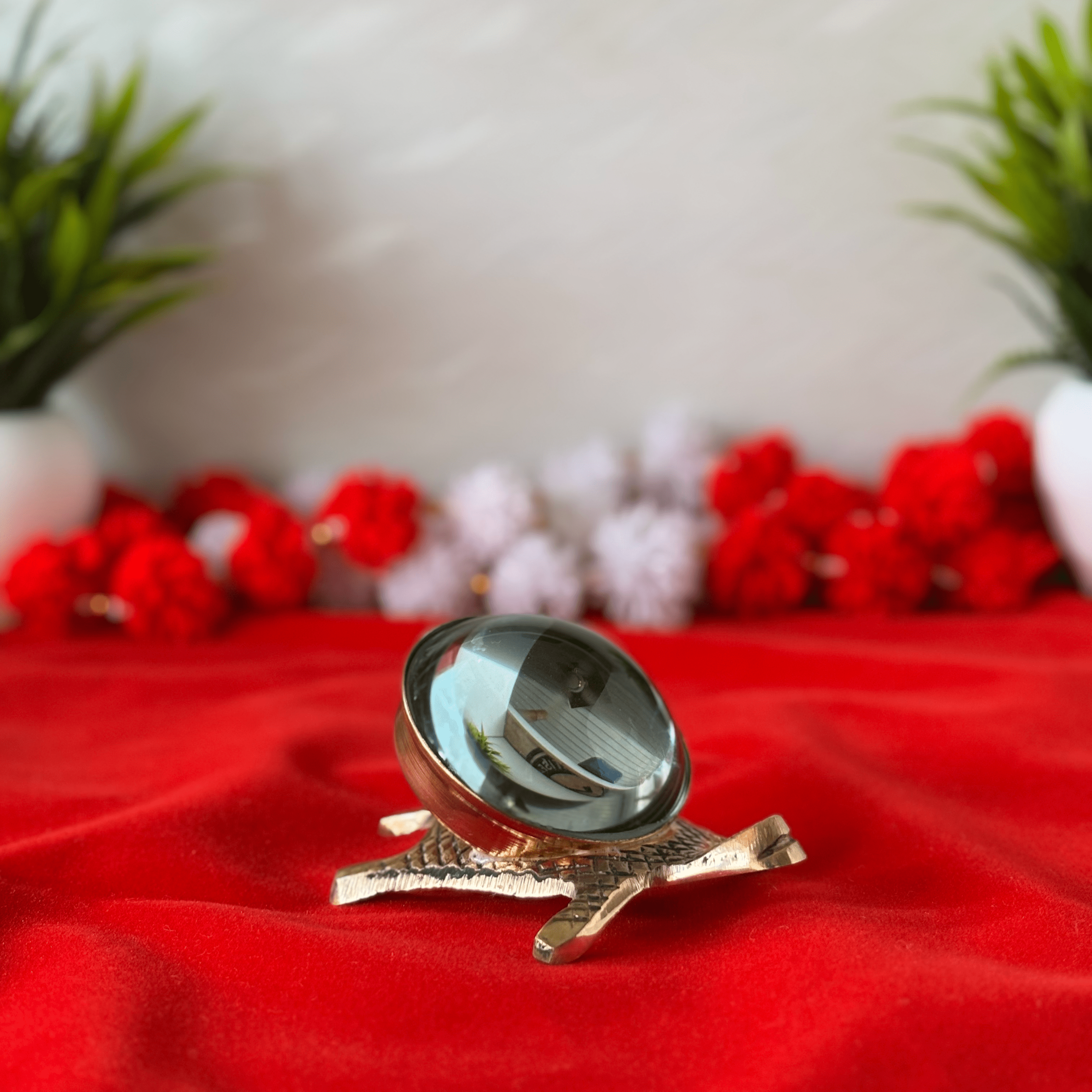 Vastu Turtle with Shri Yantra, Kuber Yantra, and Vyapar Vriddhi Yantra