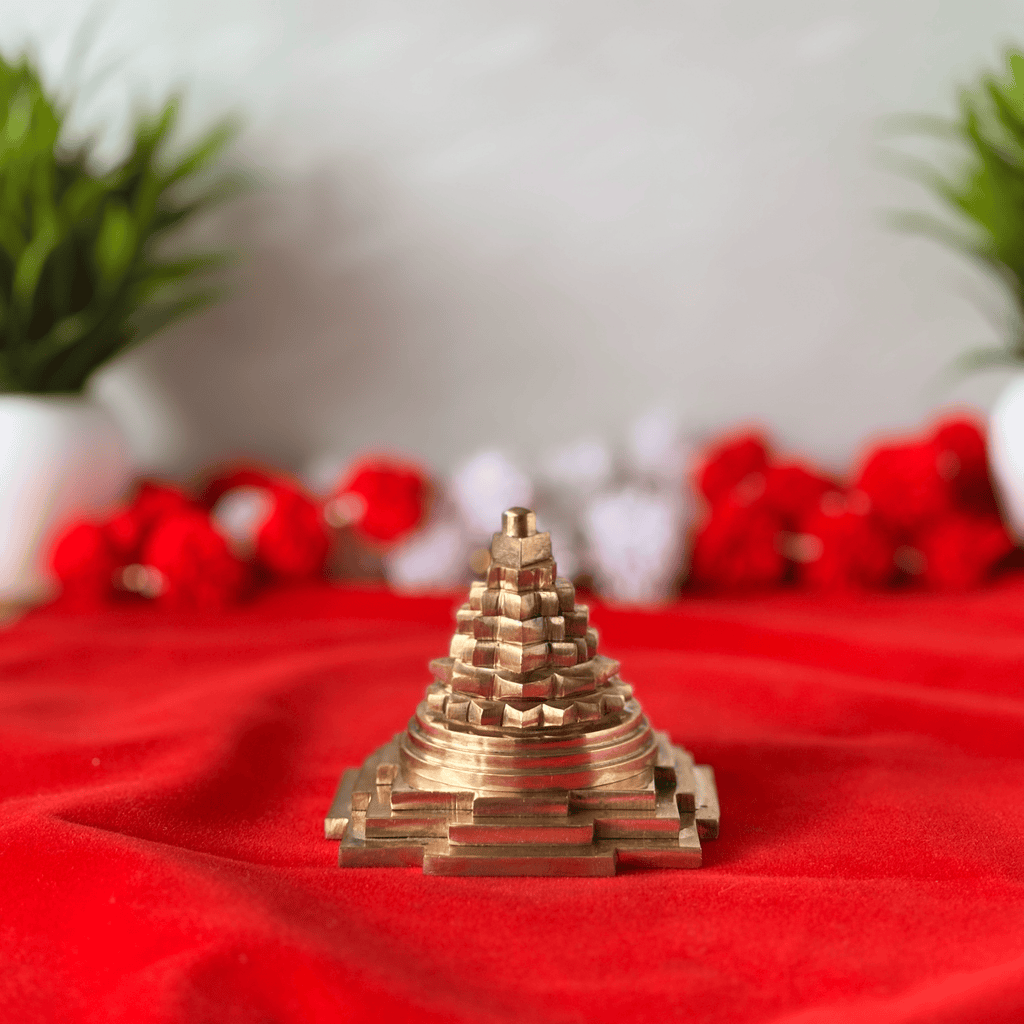 Premium Brass Maha Meru Lakshmi Sri Yantra