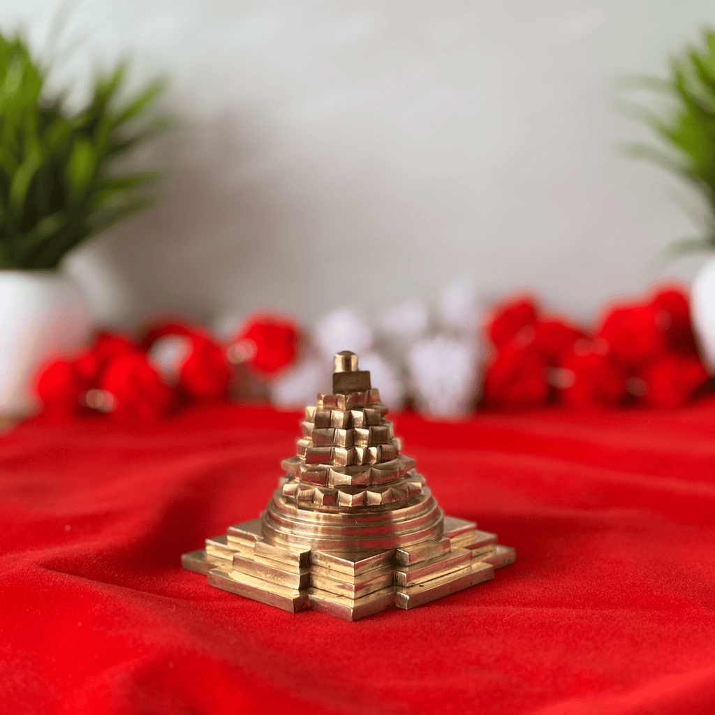 Premium Brass Maha Meru Lakshmi Sri Yantra