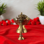 Designer Pure Brass Guggal Burner with Lid