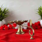 Brass Panch Mukhi Deepak Aarti Diya