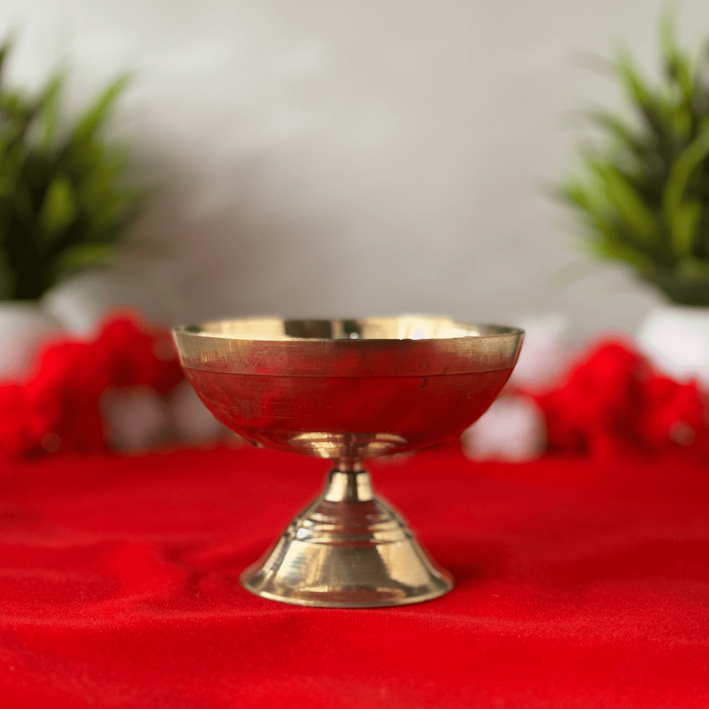 Pure Brass Akhand Payali Diya