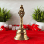 Pure Brass Garuda Sheshnag Ghanti | Pooja Bell