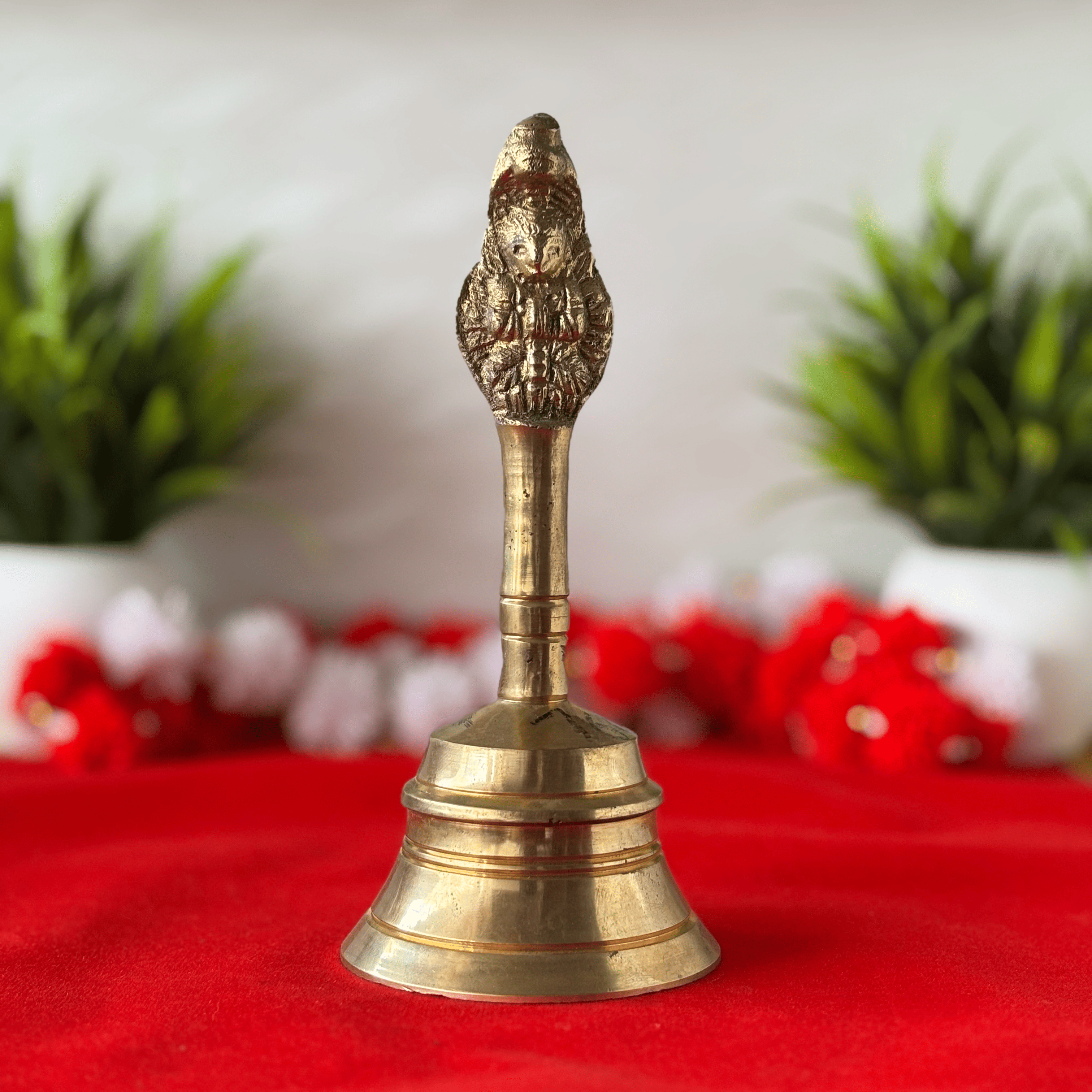 Pure Brass Garuda Sheshnag Ghanti | Pooja Bell