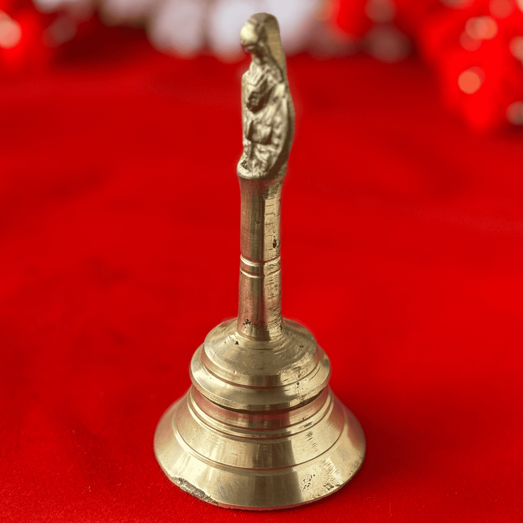 Pure Brass Garuda Sheshnag Ghanti | Pooja Bell