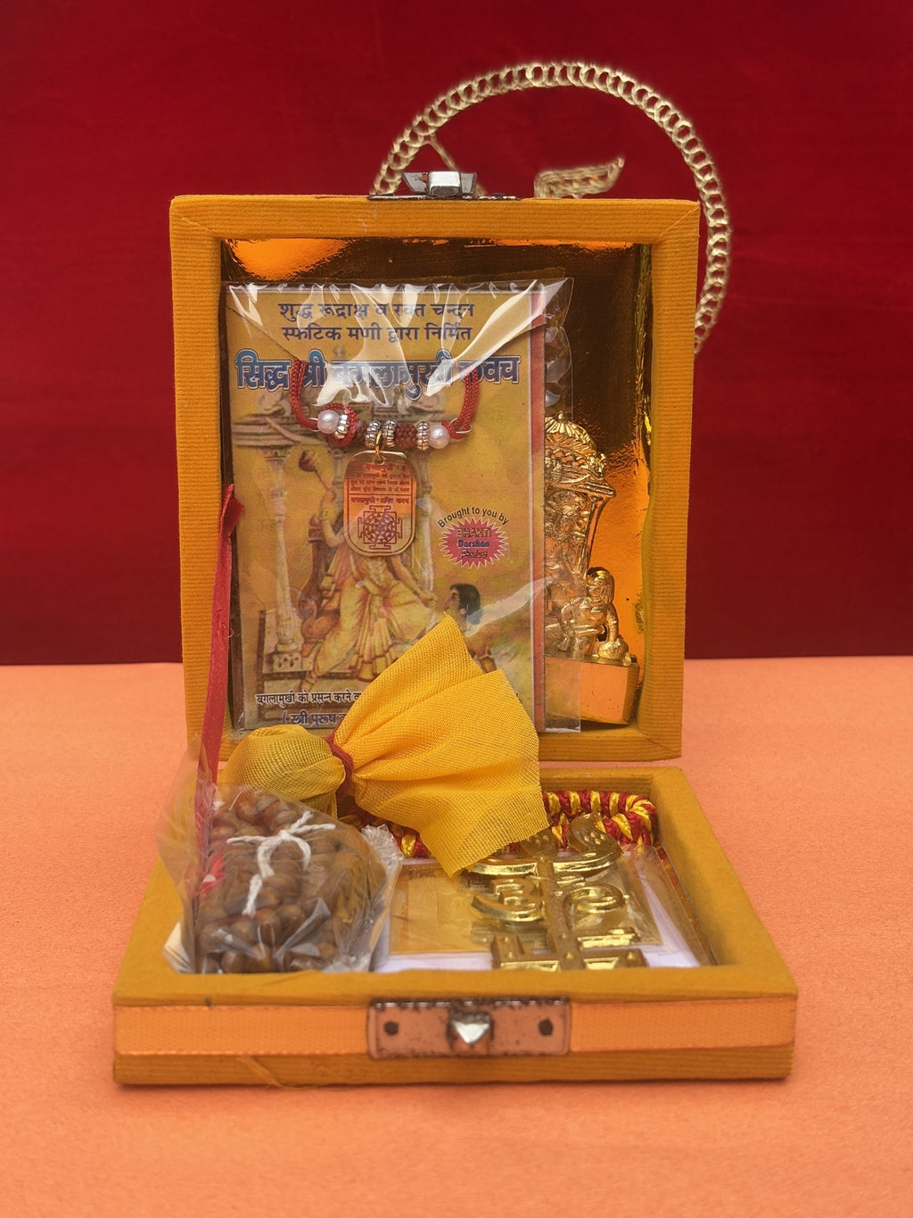 Maa Baglamukhi Kavach Box