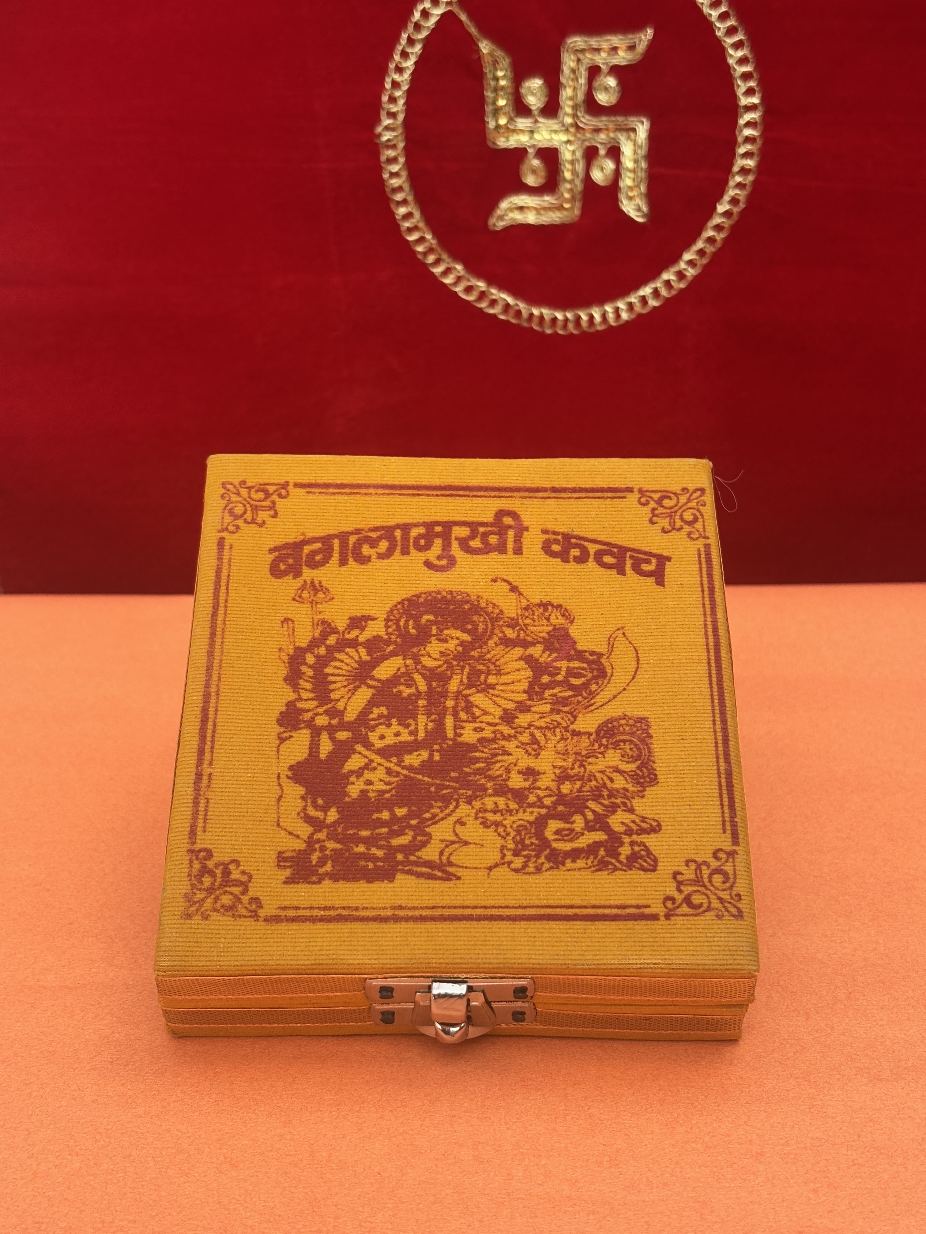 Maa Baglamukhi Kavach Box