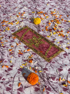 Red Golden Embroidered Chunri