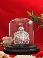Pure Silver Plated Bhagwan Kuber Idol