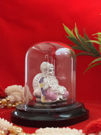 Pure Silver Plated Bhagwan Kuber Idol