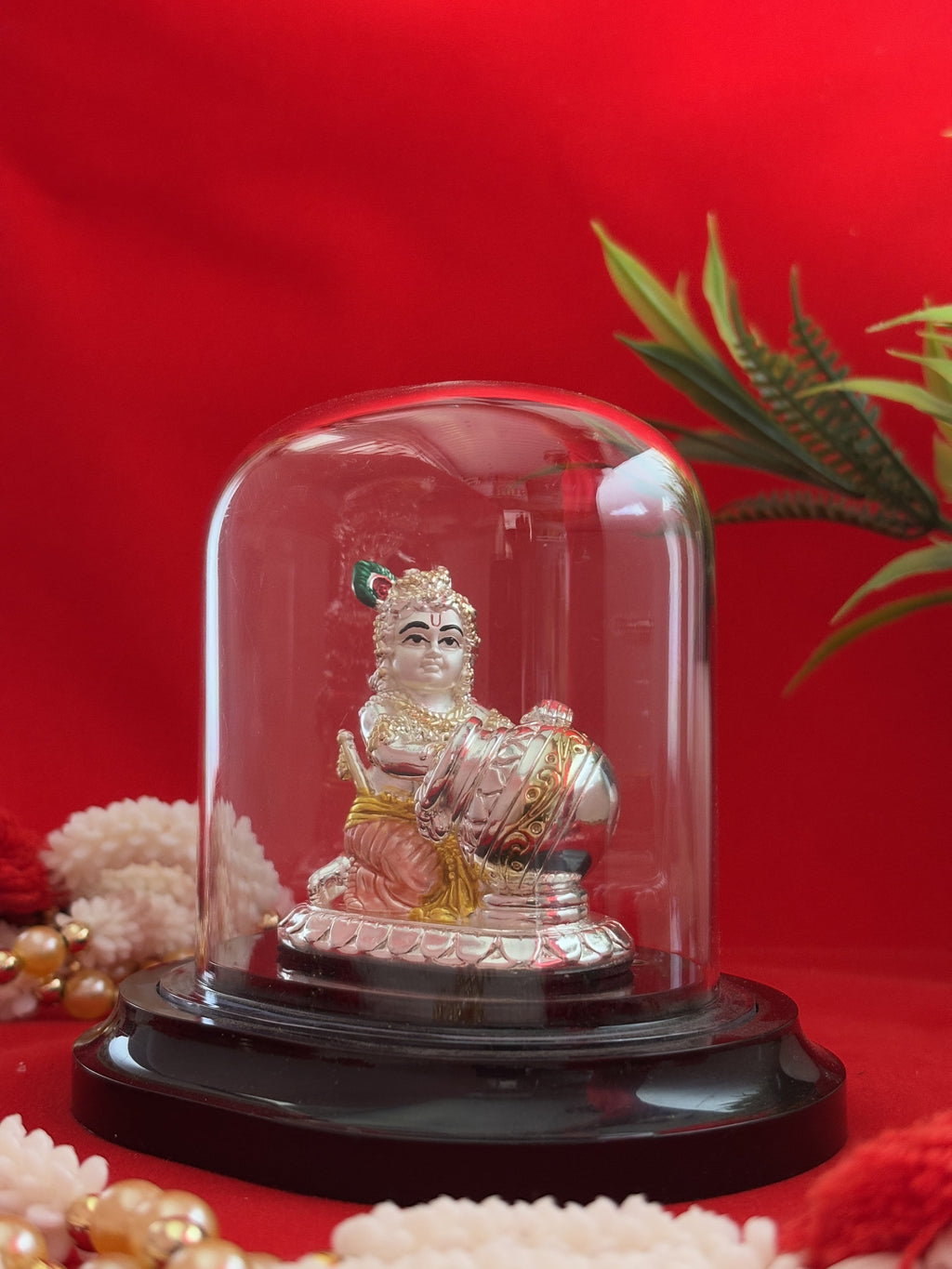 Pure Silver Plated Little Kanha Idol