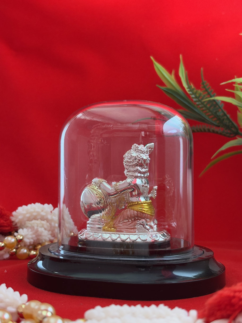 Pure Silver Plated Little Kanha Idol