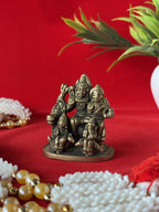 Shiv Parivar Brass Idol - 2.36 inch | 215 gm