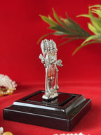 Pure Silver Plated Shri Panchmukhi Hanuman Idol