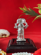 Pure Silver Plated Shri Panchmukhi Hanuman Idol