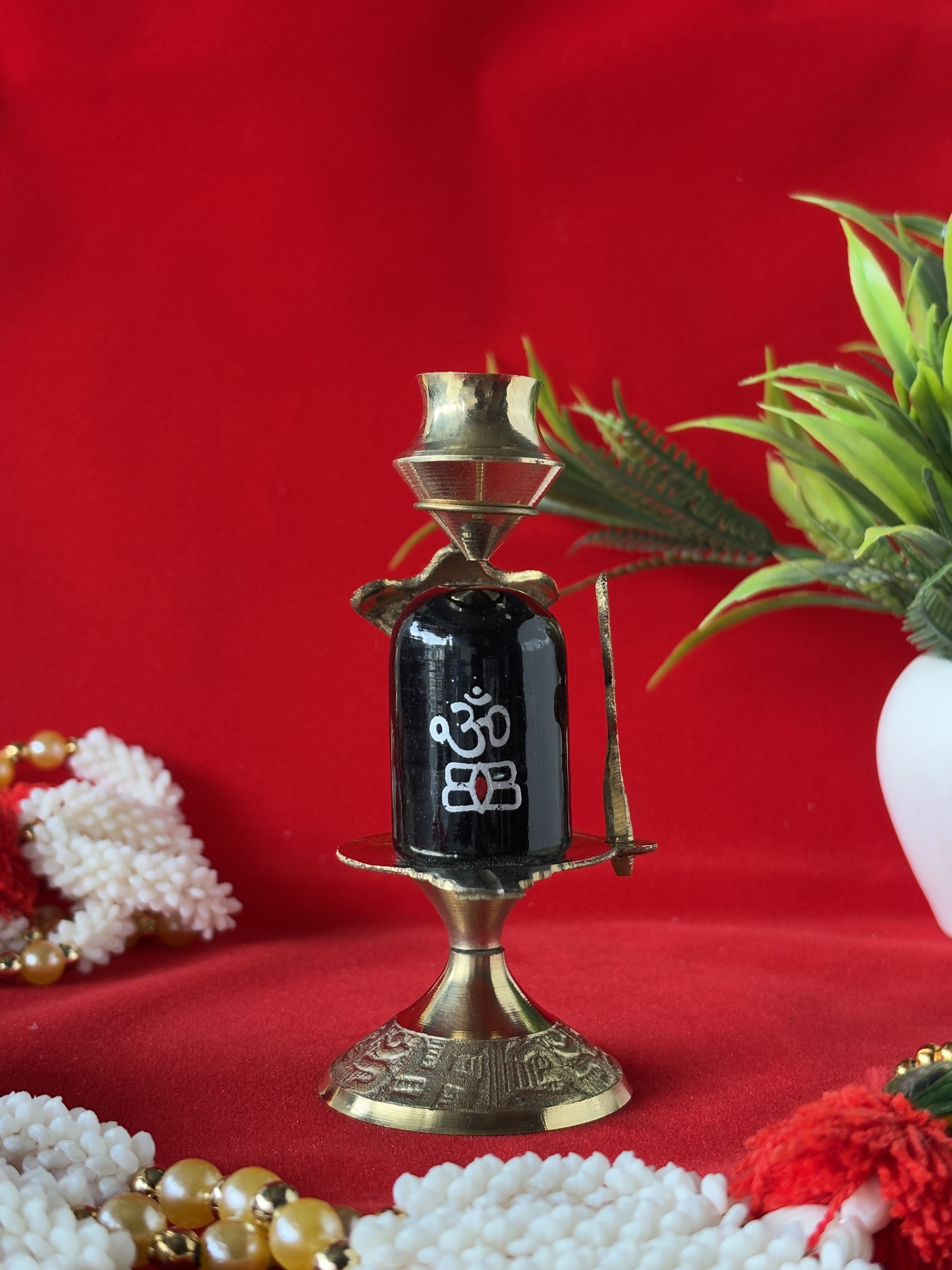 Brass Shivlingam for Home temple