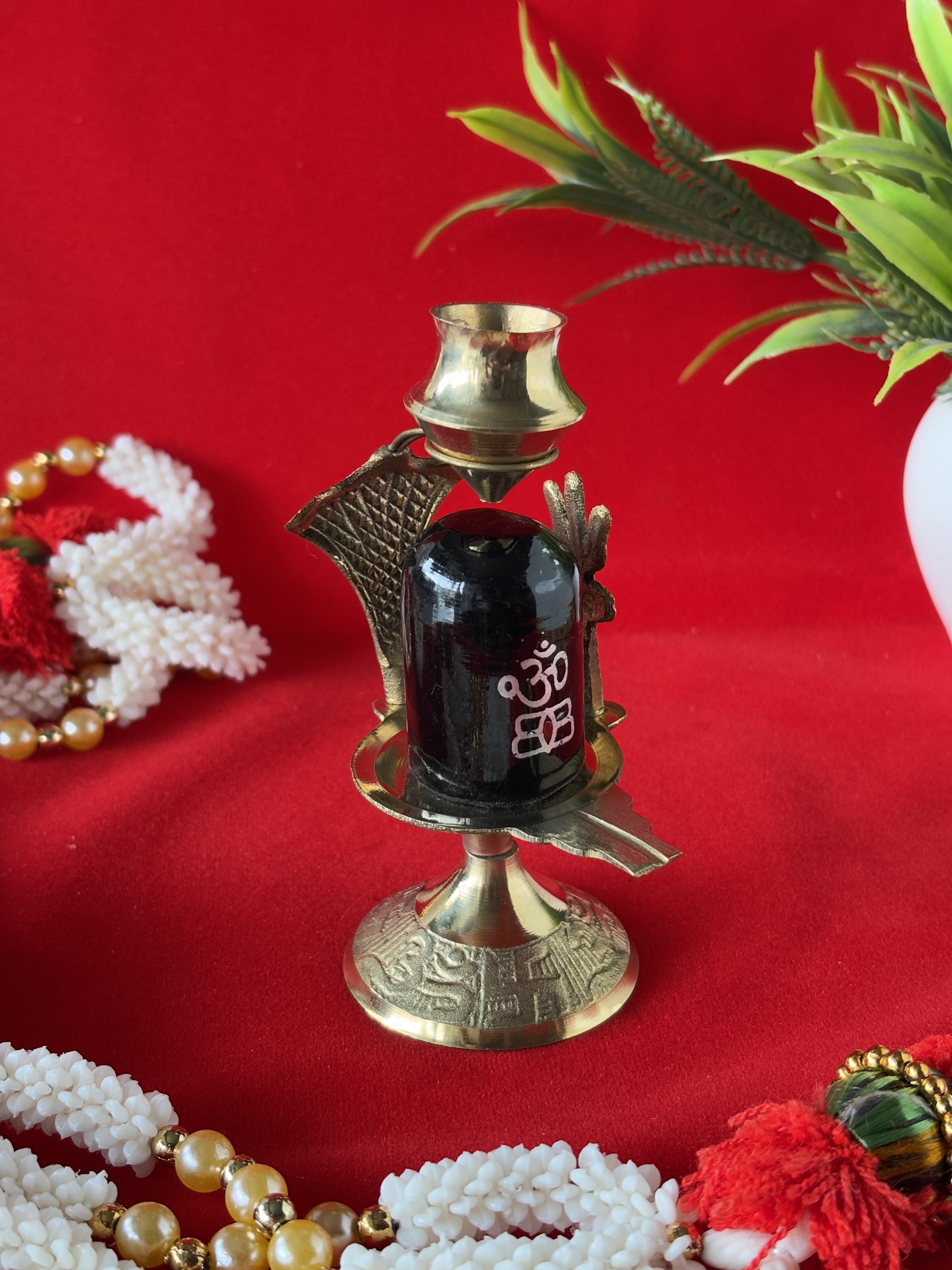 Brass Shivlingam for Home temple