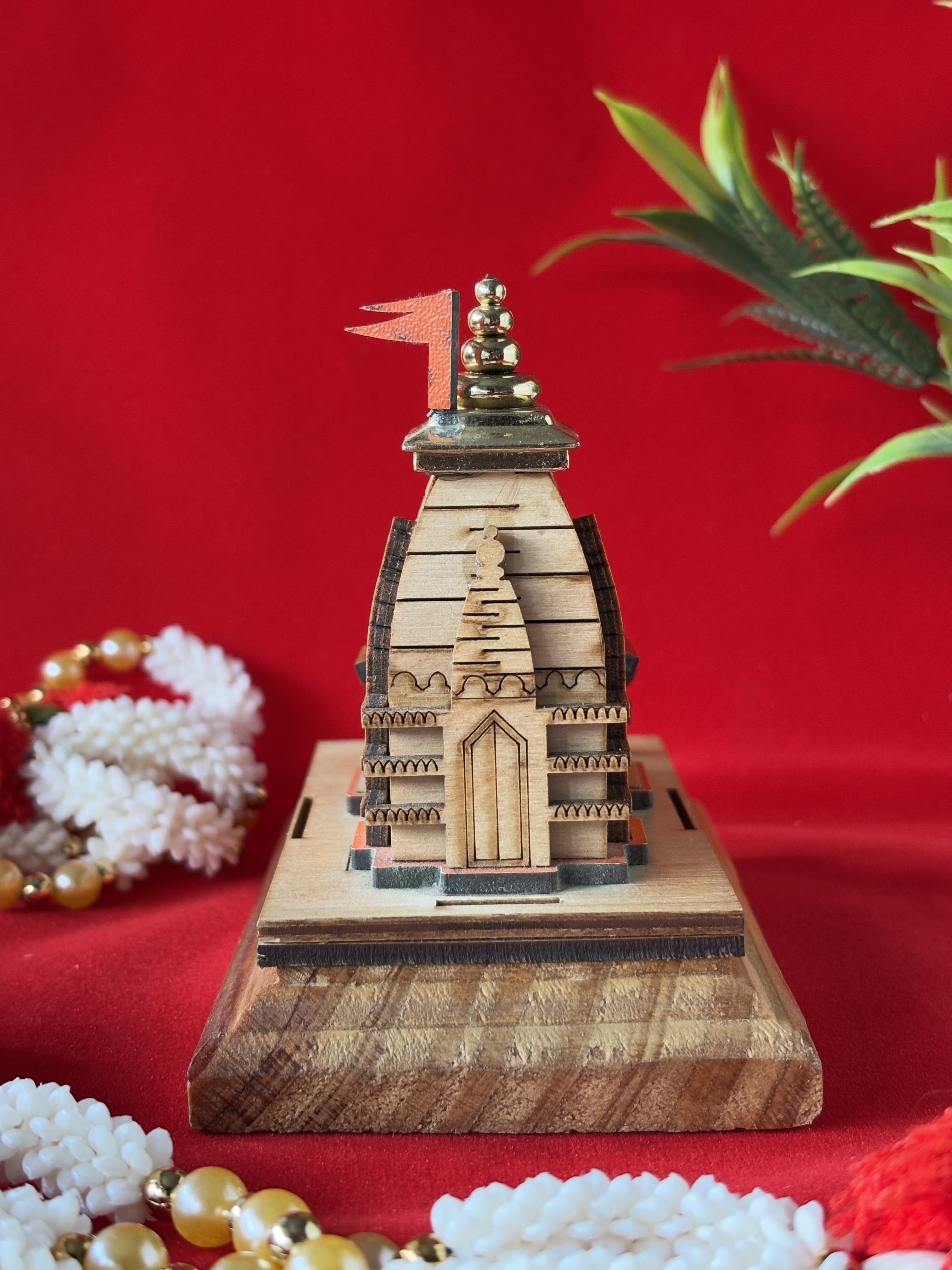 Wooden Miniature of Shri Kedarnath Dham