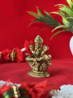 Maa Saraswati Brass Murti - 2.36 inch | 130 gm