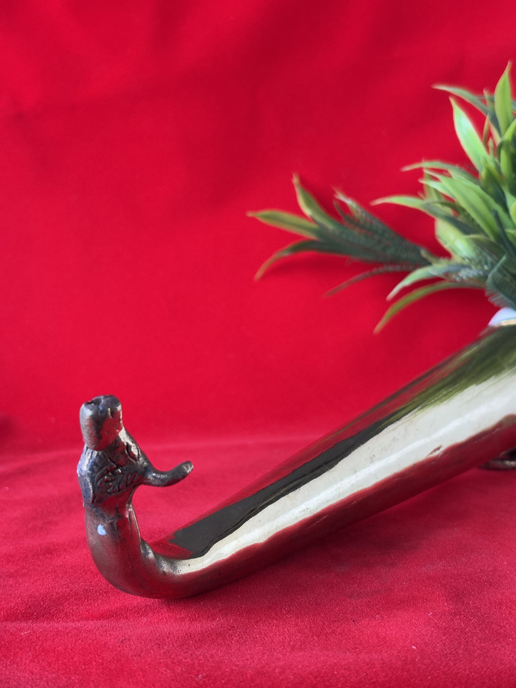 Pure Brass Shringi – Traditional Abhishek Vessel