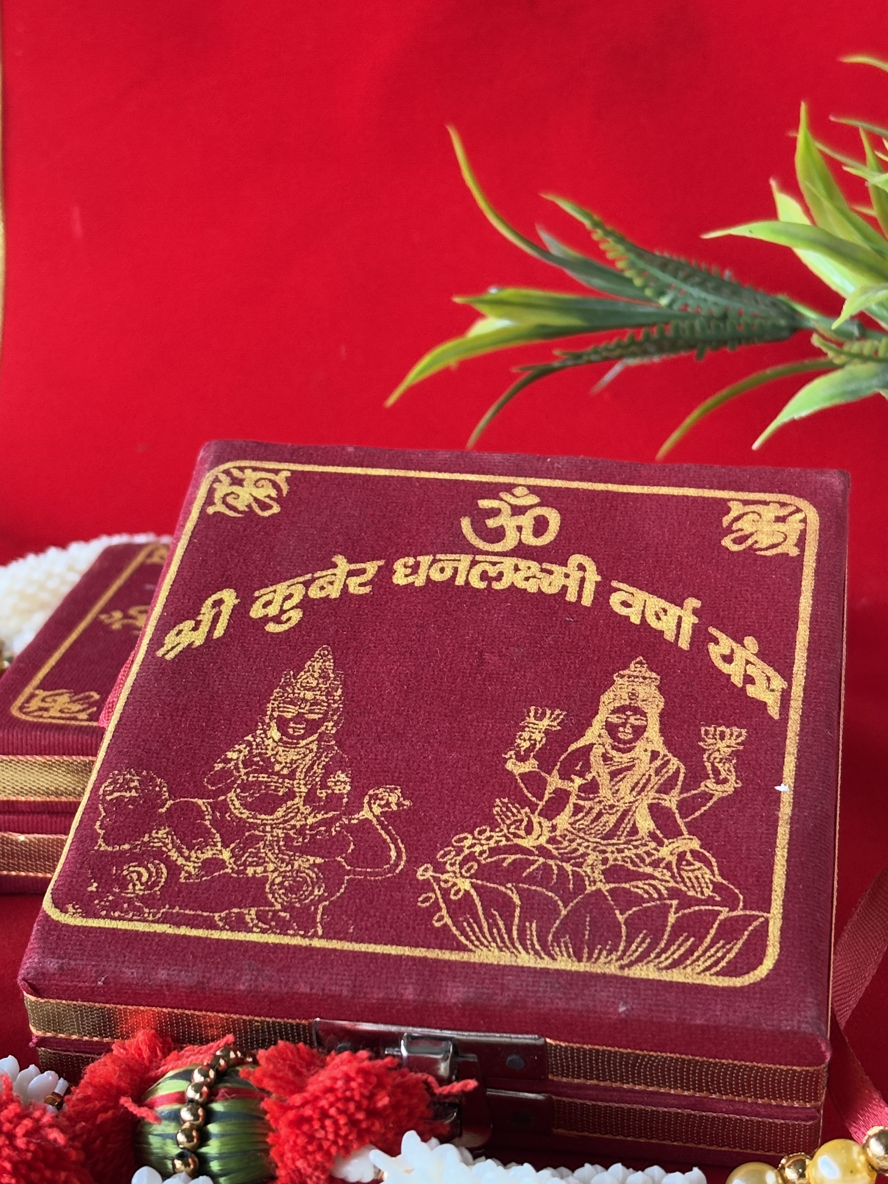 Shri Kuber Dhan Lakshmi Varsha Yantra Box