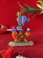 Shri Ganesha with Veena – Car Dashboard / Office / Home
