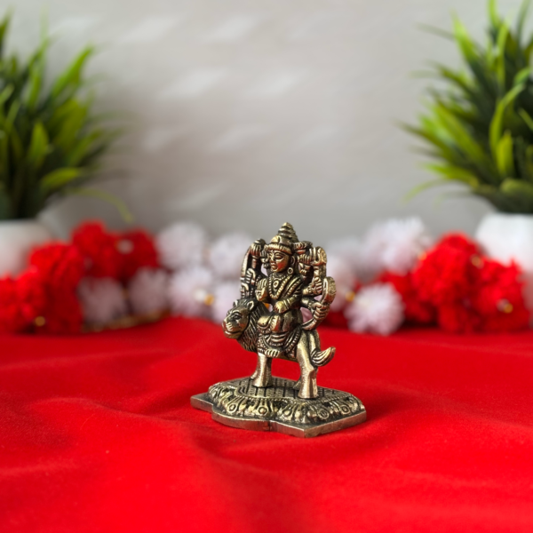 Maa Durga Brass Idol Left