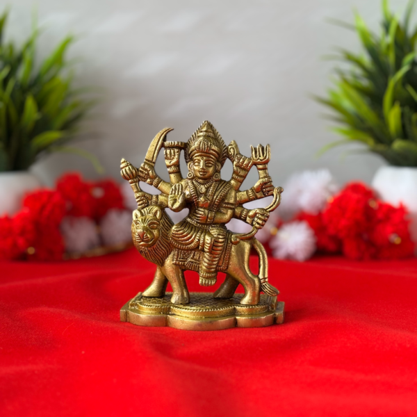 Maa Durga Brass Idol