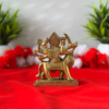 Maa Durga Brass Idol Back