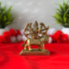 Maa Durga Brass Idol Back