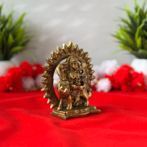 Maa Durga Brass Idol Left