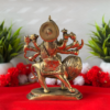 Maa Durga Brass Idol Back