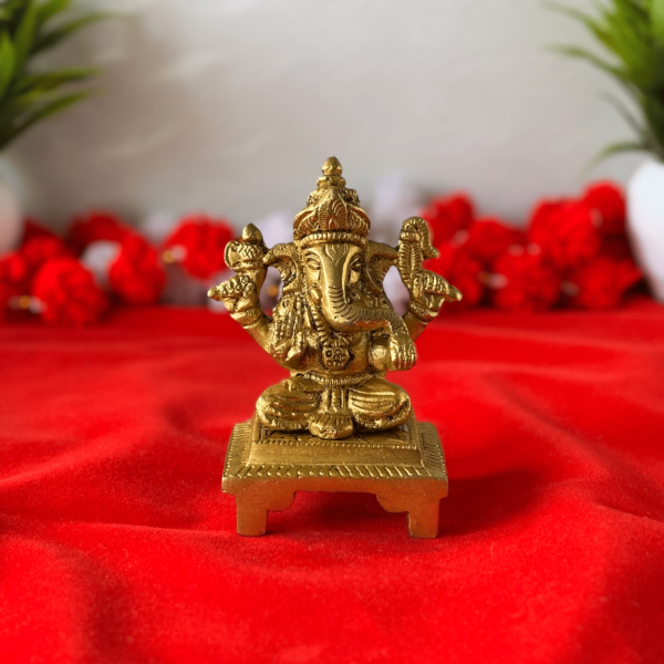 Bhagwan Ganesh Brass Idol