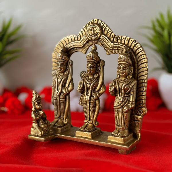 Brass Idol Ram Darbar Left