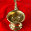 Brass Guggal Burner with Handle Top