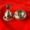 Brass Akhand Diya with Lid Opewn